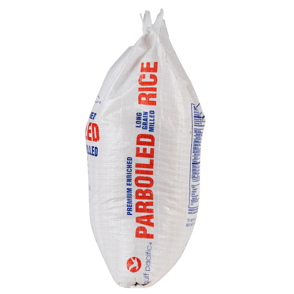 Gulf Pacific Parboiled White Rice 50 lb.