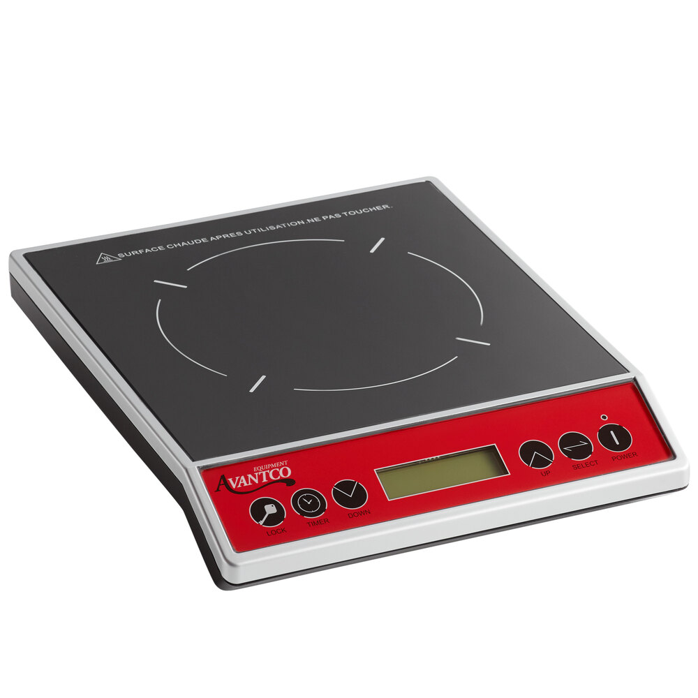 Avantco ICBTM-20 Countertop Induction Range / Cooker - 120V, 1800W