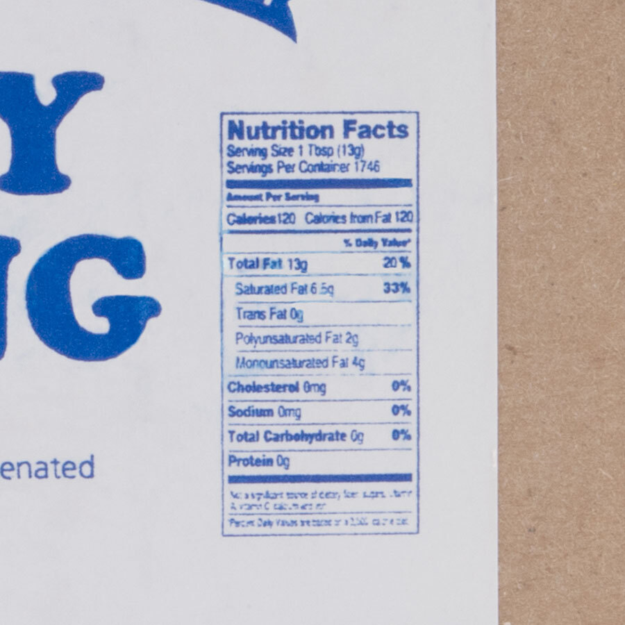 Zero Trans Fat Donut Fry Shortening Cube 50 lb.