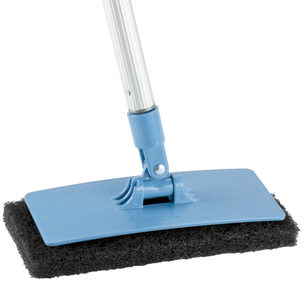 Scrubble by ACS 672 10" x 4 1/2" HeavyDuty Black MultiPurpose