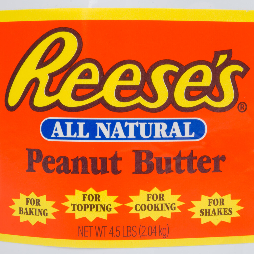 REESE'S® AllNatural Peanut Butter 4.5 lb. Jar
