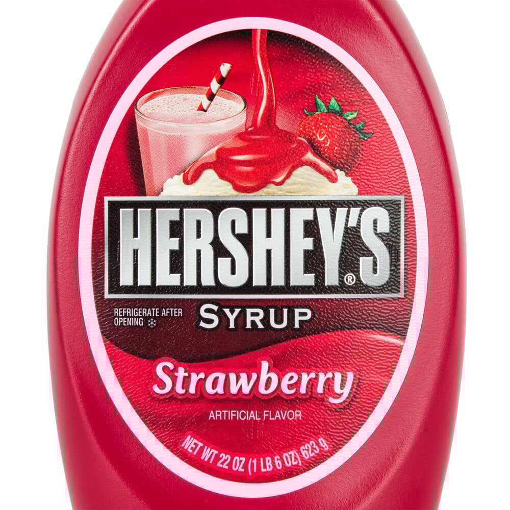 HERSHEY'S® 22 oz. Strawberry Syrup