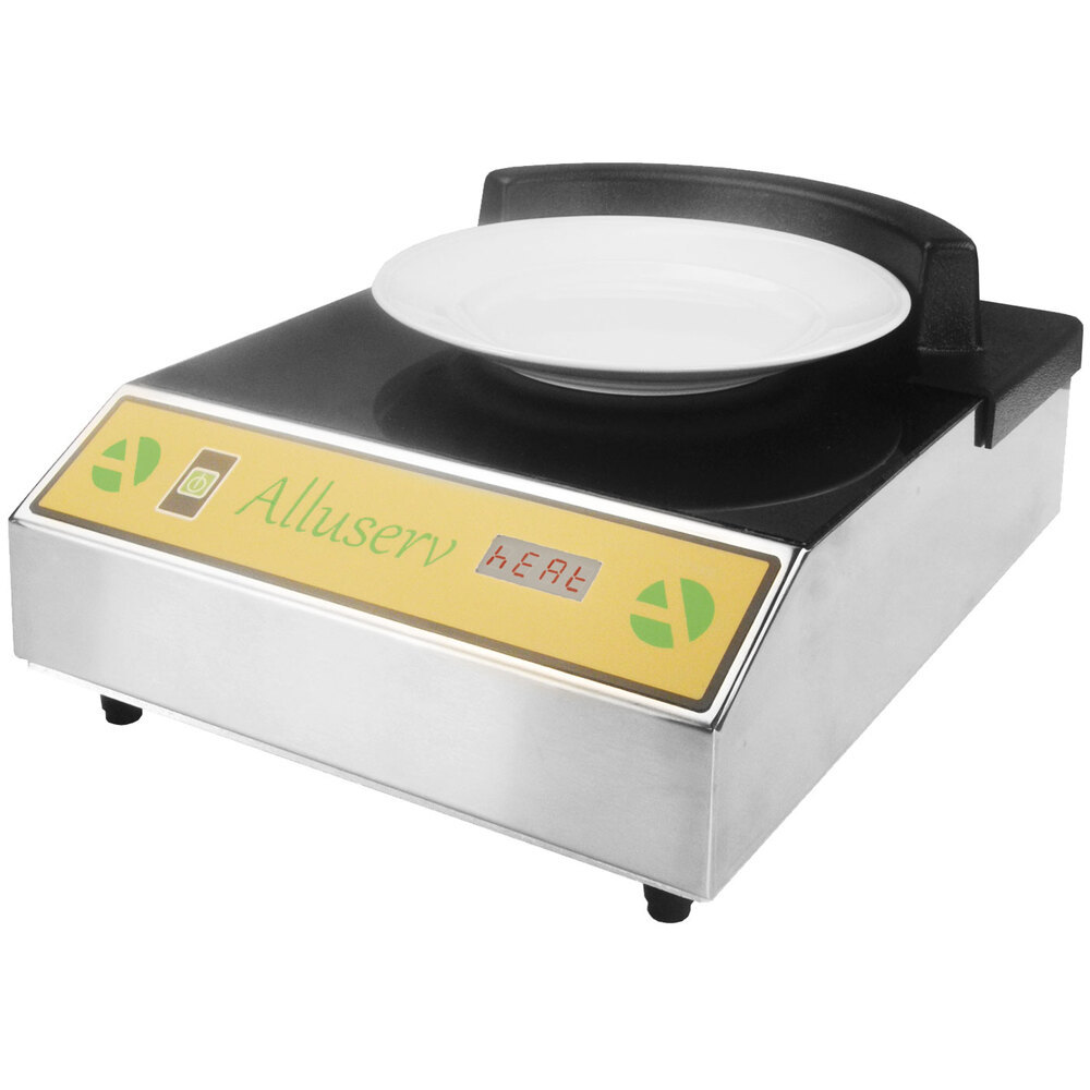 Alluserv AIPH1 Single Countertop Induction Plate Warmer 120V, 900W