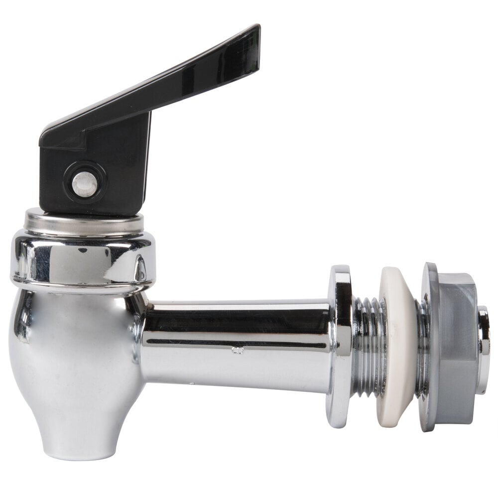 CalMil 148158049 Chrome Replacement Faucet / Spigot for Beverage