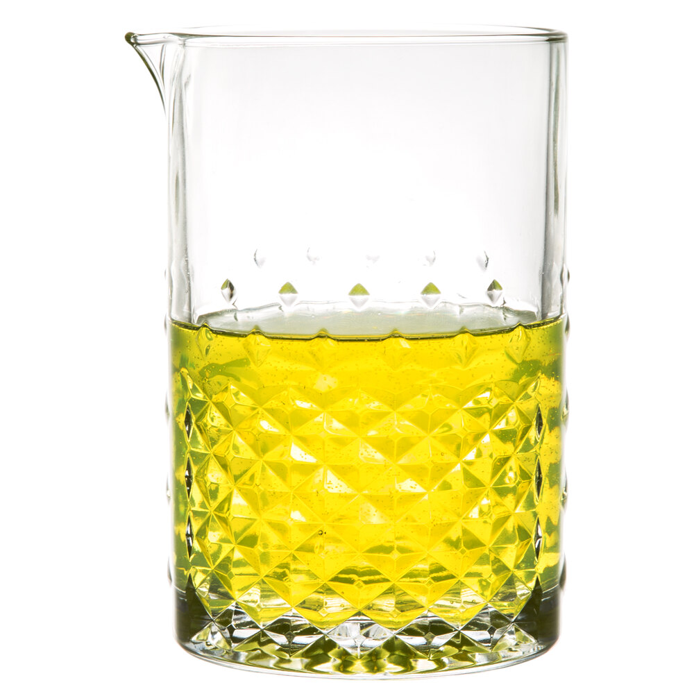 libbey carats mixing glass