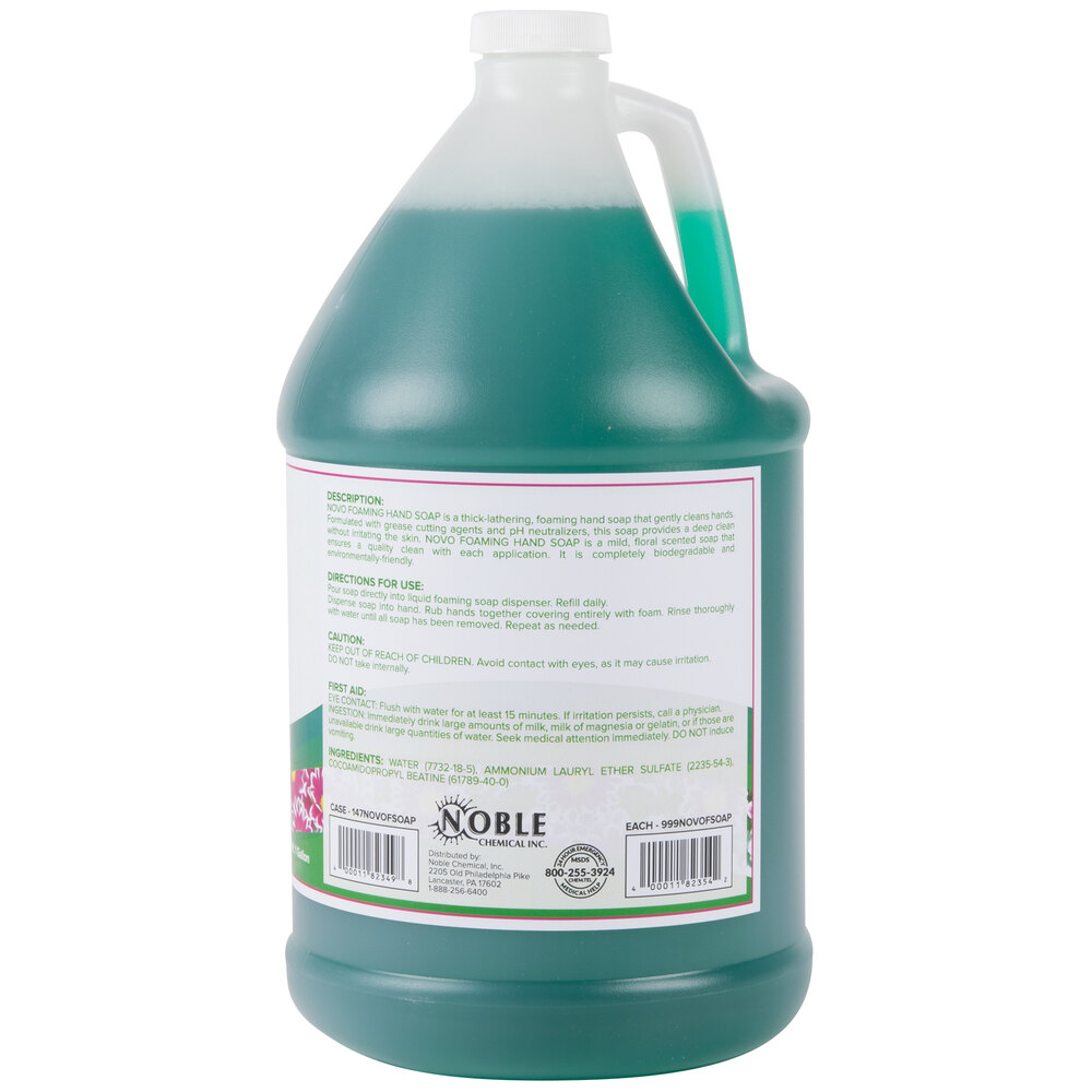 Noble Chemical Novo 1 Gallon / 128 oz. Foaming Hand Soap
