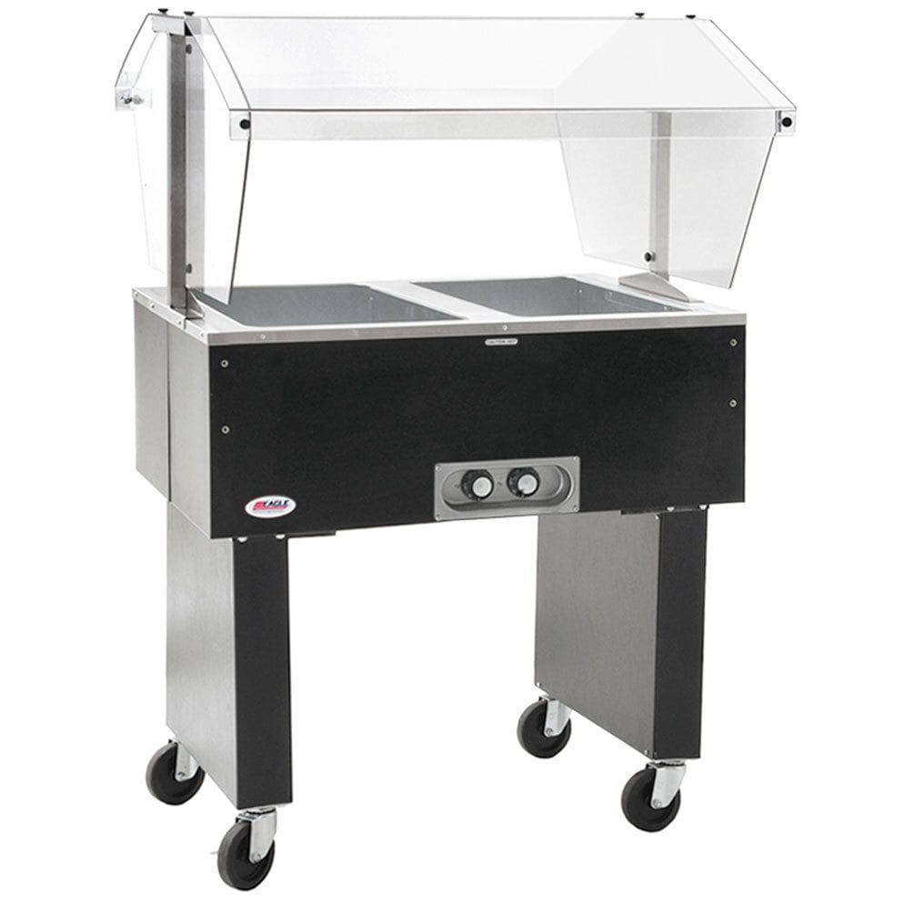 Eagle Group BPDHT2 Two Pan Deluxe Service Mates Portable Hot Food