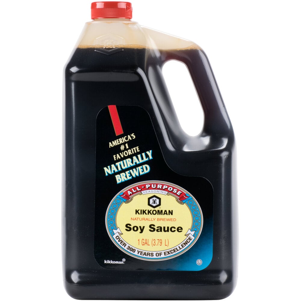 Kikkoman 1 Gallon Naturally Brewed Soy Sauce