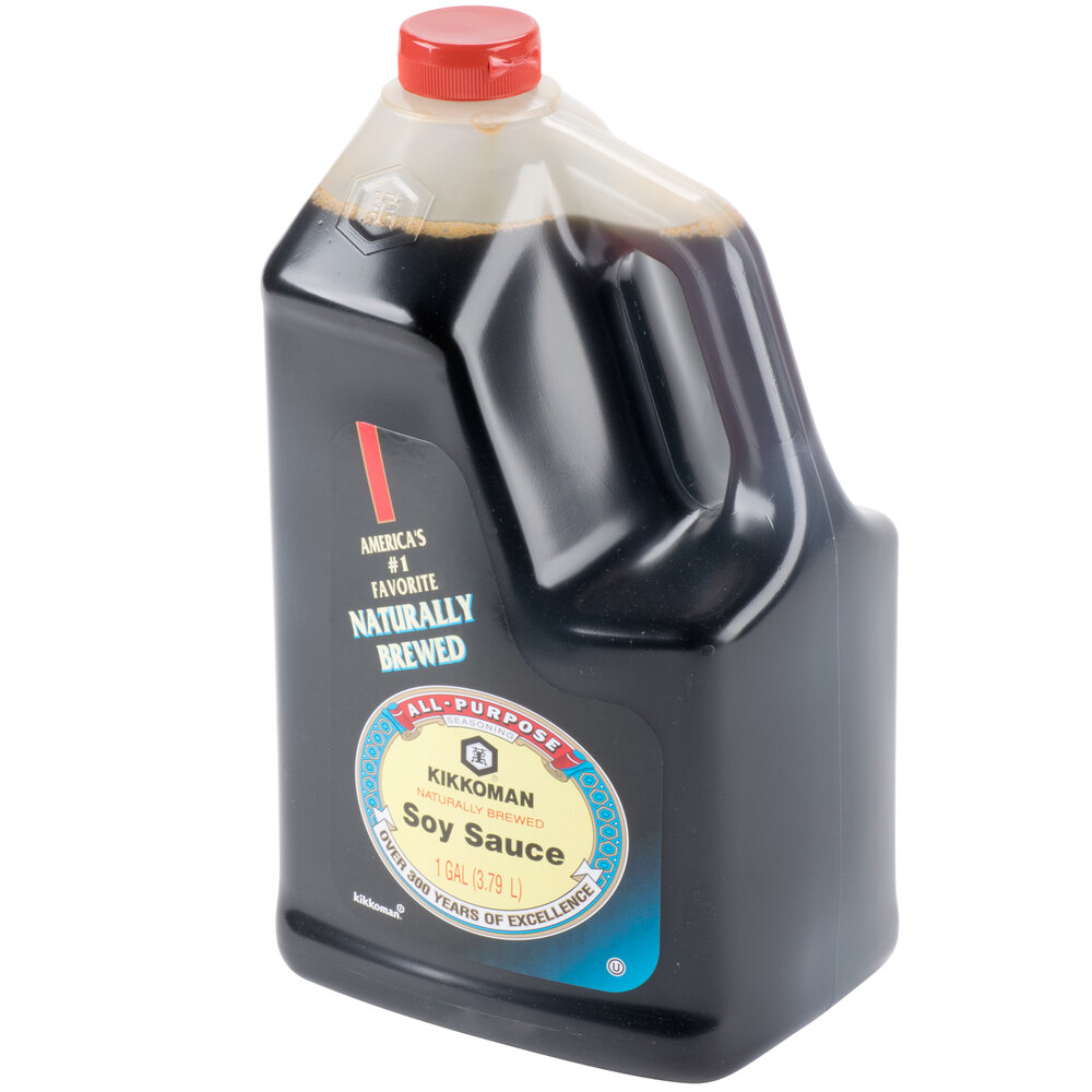 Kikkoman 1 Gallon Naturally Brewed Soy Sauce