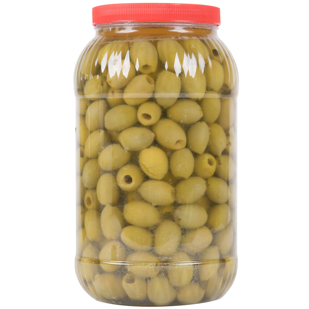 Castella 1 Gallon Pitted Queen Olives 