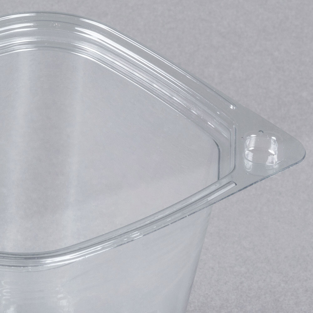 32 oz. Square Recycled PET Deli Container 400/Case