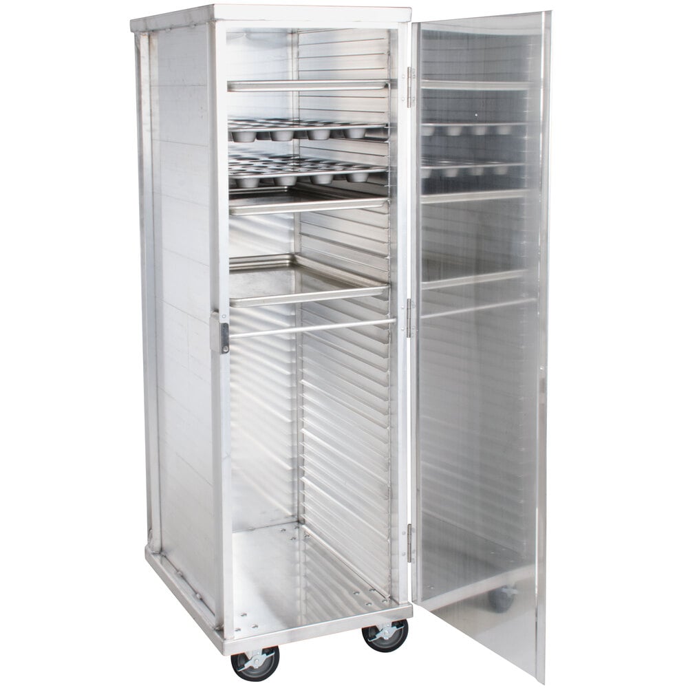 Regency 40 Pan End Load Enclosed Bun / Sheet Pan Rack Assembled