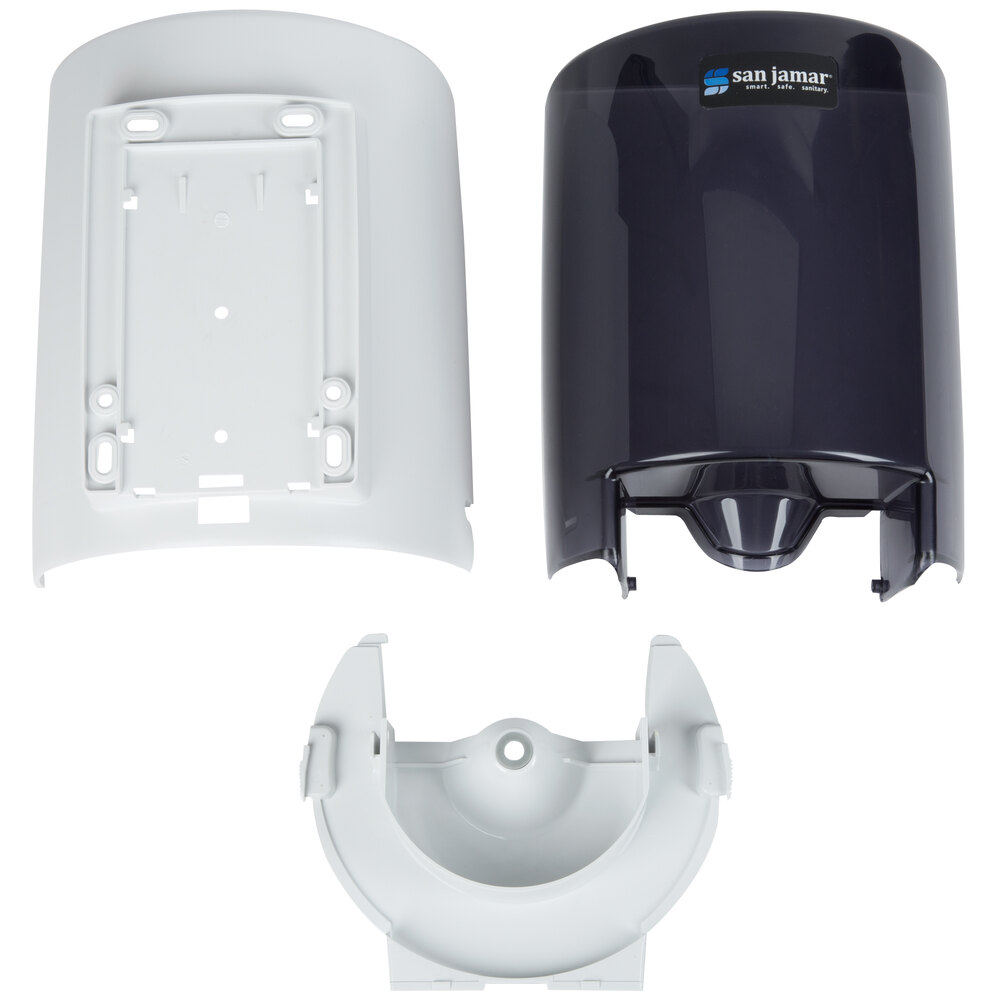 San Jamar T400TBK Center Pull Towel Dispenser Black Pearl