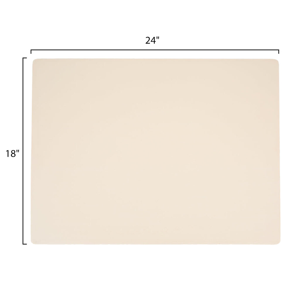 Rubber Cutting Board 18" x 24" x 1/2" Synthetic Rubber Cutting Board