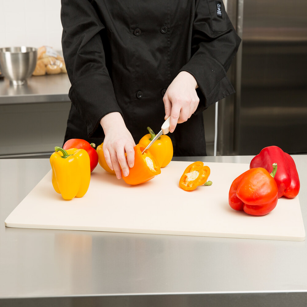 18" x 24" x 1/2" Synthetic Rubber Cutting Board