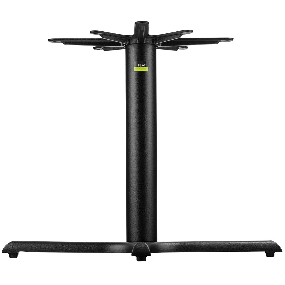 FLAT Tech CT2021 36" x 36" Auto Adjustable Black Table Base