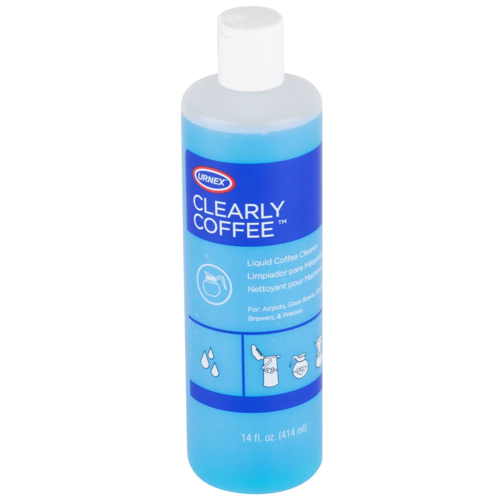 Urnex 13CLRCF1212 14 oz. Clearly Coffee Liquid Coffee Pot Cleaner