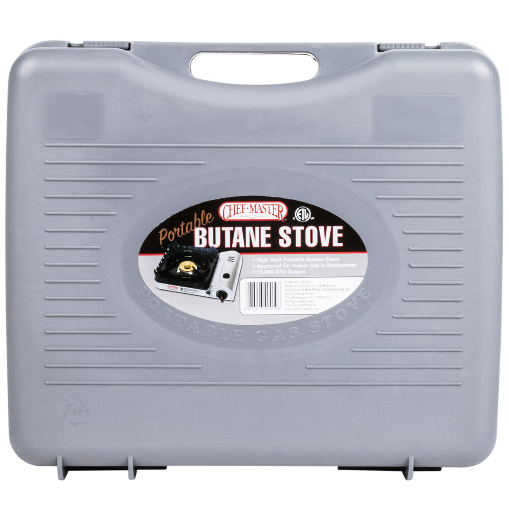 Chef Master 90019 1Burner Butane Countertop Range 15,000 BTU