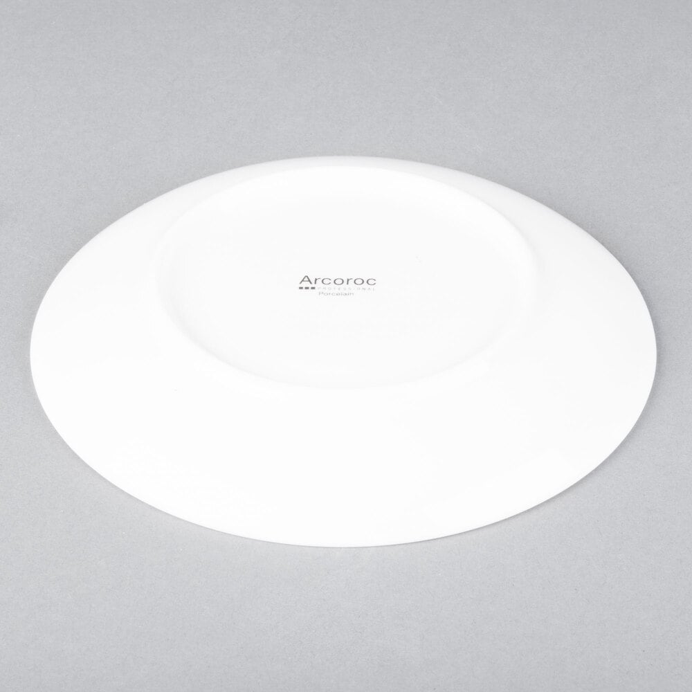 Arcoroc FH288 Candour 6 1/2" White Coupe Porcelain B&B Plate By Arc ...