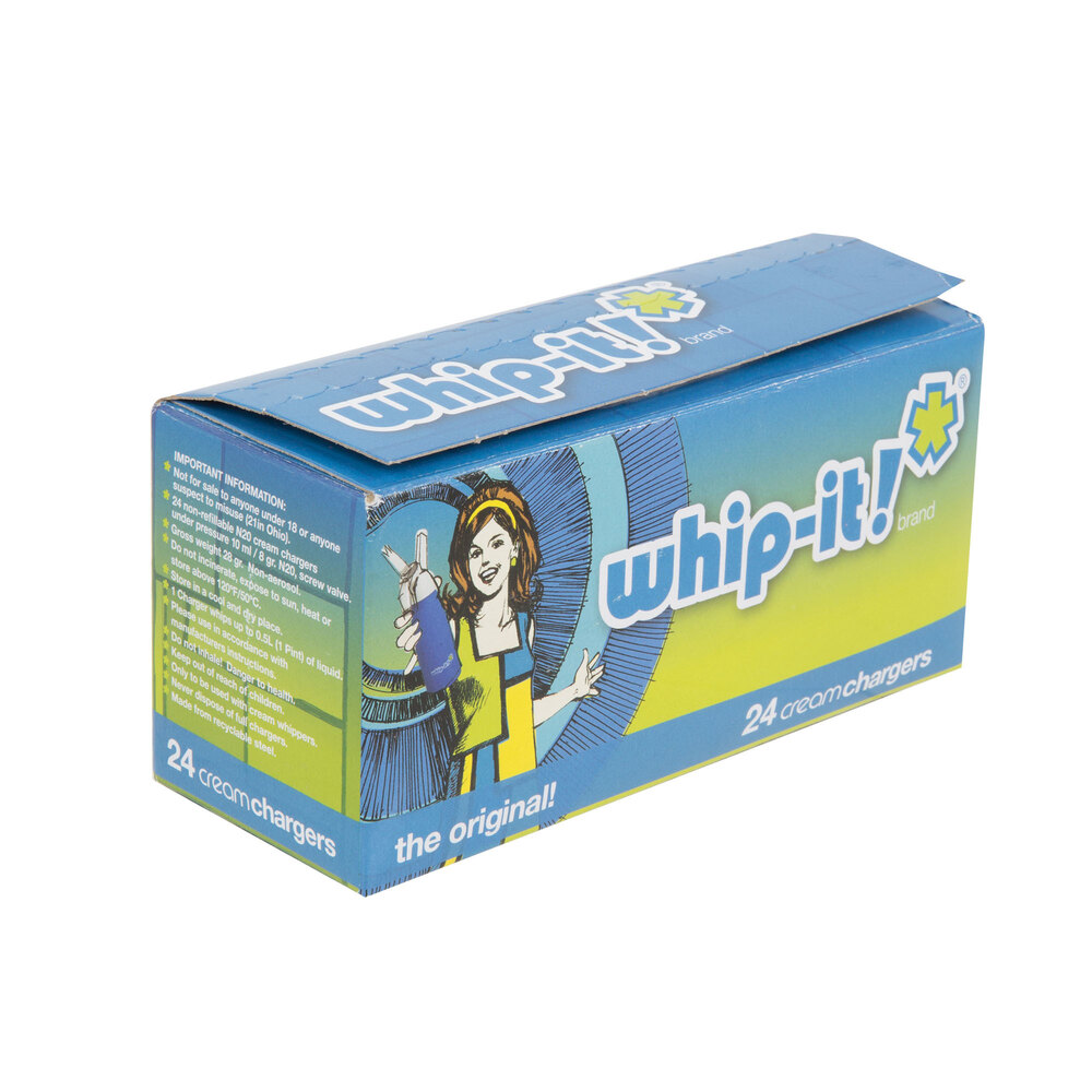 N2O Cartridge for Cream Whippers & Dispensers 24 per Box Nitrous