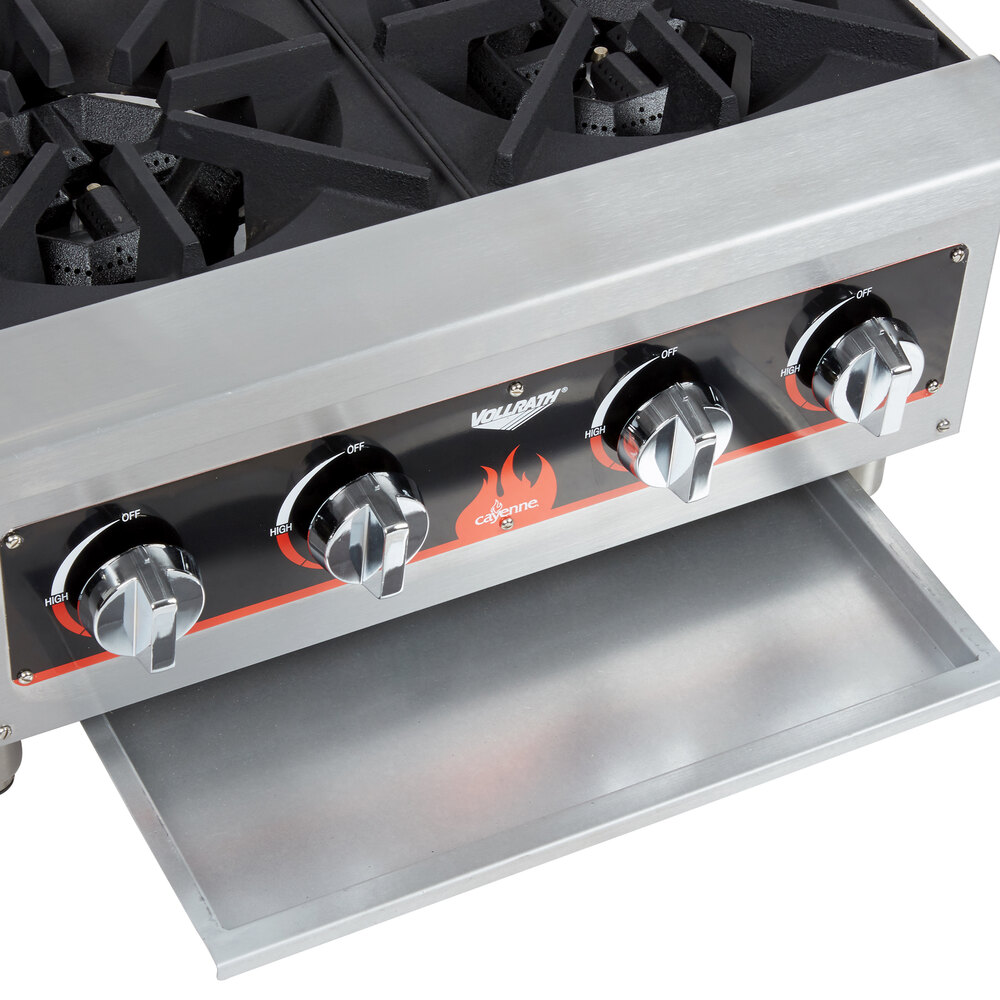 Vollrath 40737 4 Burner Counter Top Hot Plate / Range Natural / LP Gas