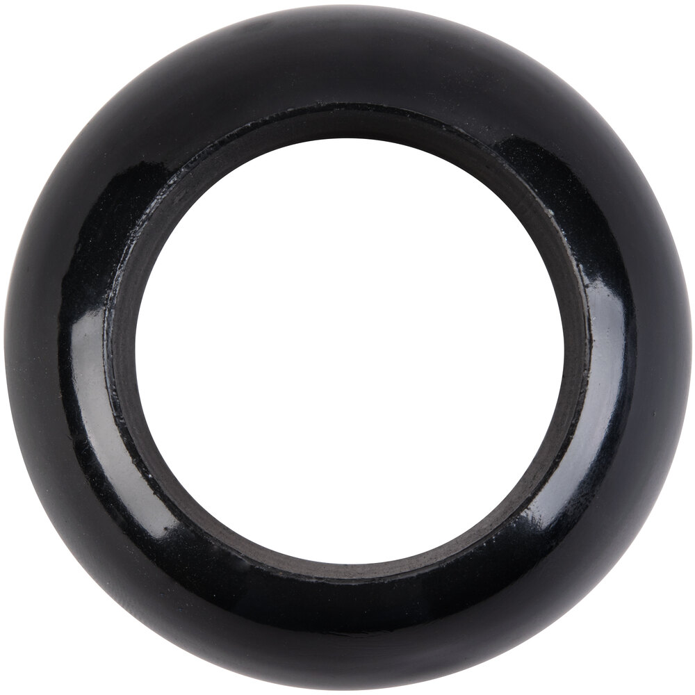 Black 2 3/8" Round Acrylic Napkin Ring