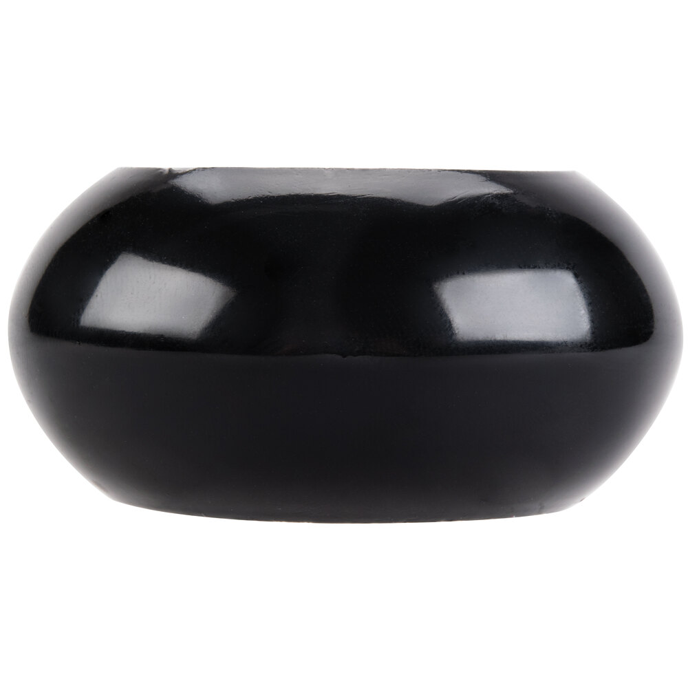 Black 2 3/8" Round Acrylic Napkin Ring