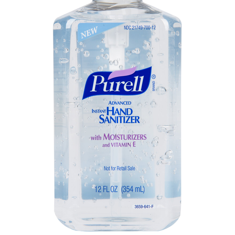 Purell® 3659 12 Advanced 12 Oz Instant Hand Sanitizer 12case 1925