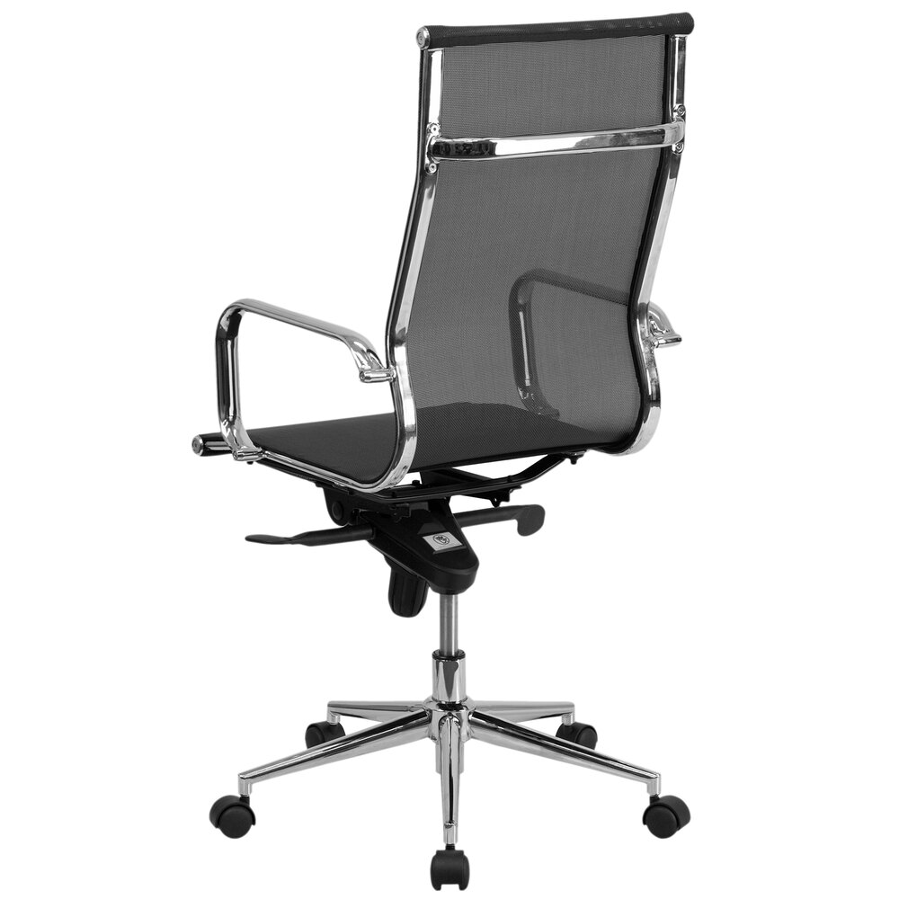 flash furniture bt-2768h-gg high-back black mesh executive office flash furniture bt-2768h-gg high-back black mesh executive office
