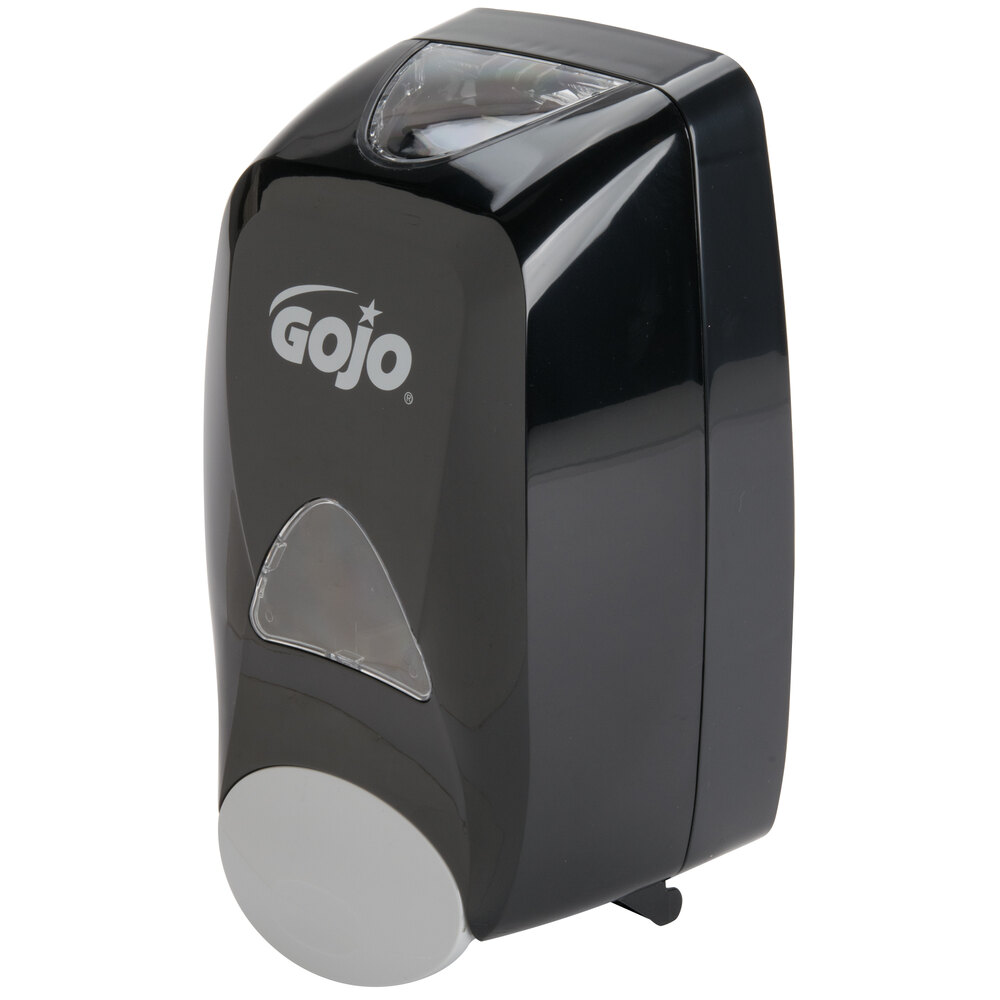 GOJO® 515506 FMX12 1250 mL Black Manual Hand Soap Dispenser