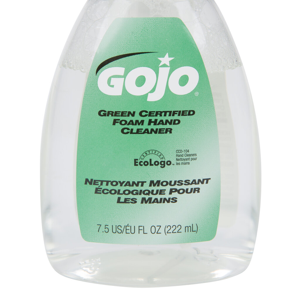 GOJO® 571506 Green Certified 7.5 oz. Fragrance Free Foaming Hand Soap