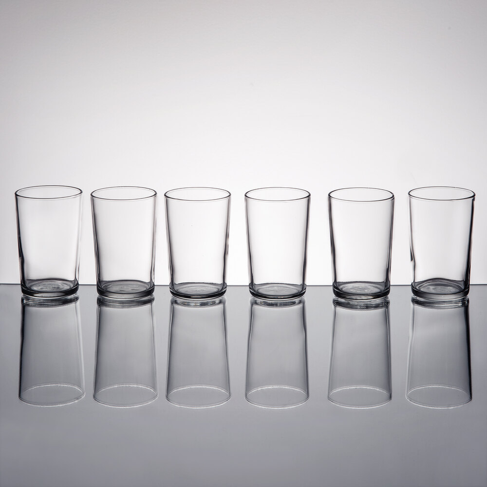 Libbey 56 5 oz. Straight Sided Beer Sampler Glass 6/Pack