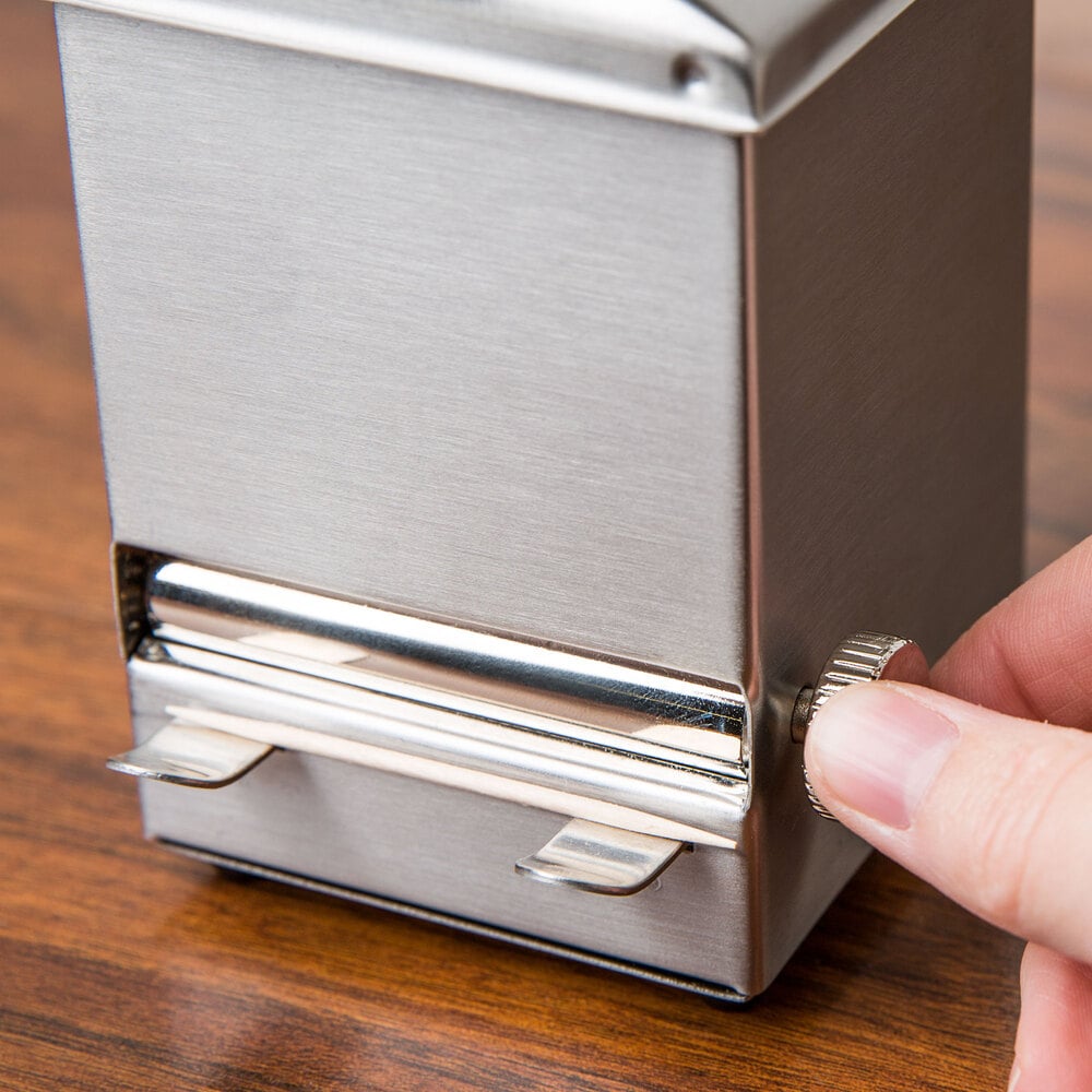 Tablecraft 236 Stainless Steel Toothpick Dispenser