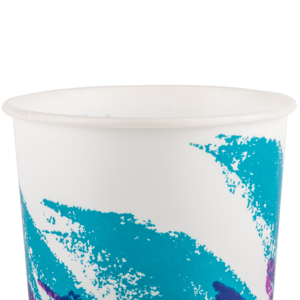 Dart Solo RW1600055 Jazz 1618 oz. Wax Treated Paper Cold Cup 1000/Case