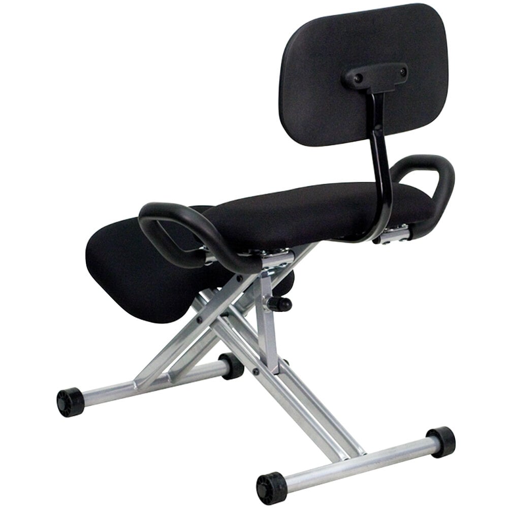 Flash Furniture WL3439GG Black Ergonomic Kneeling Office Chair with