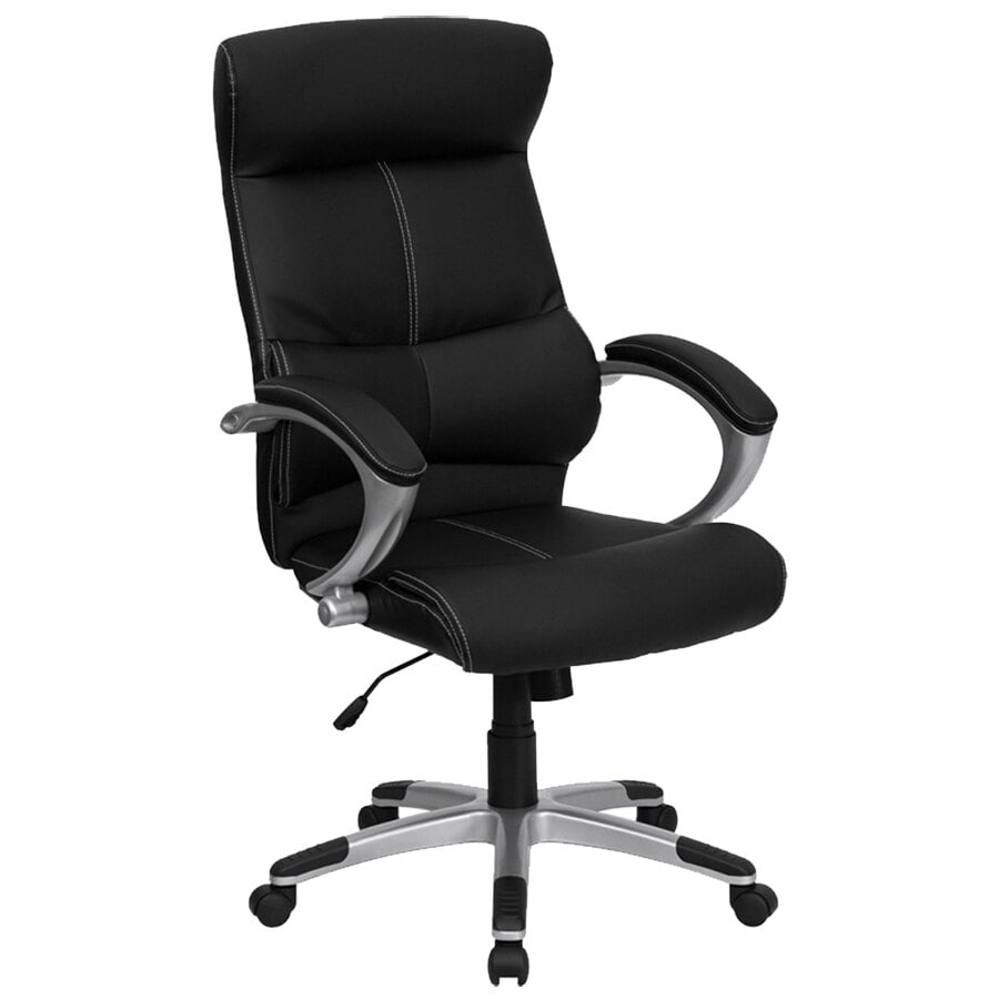 flash furniture h-9637l-1c-high-gg high-back black leather flash furniture h-9637l-1c-high-gg high-back black leather
