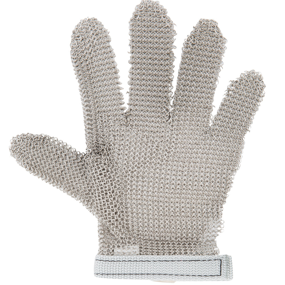 San Jamar MGA515XS Stainless Steel Mesh Cut Resistant Glove ExtraSmall