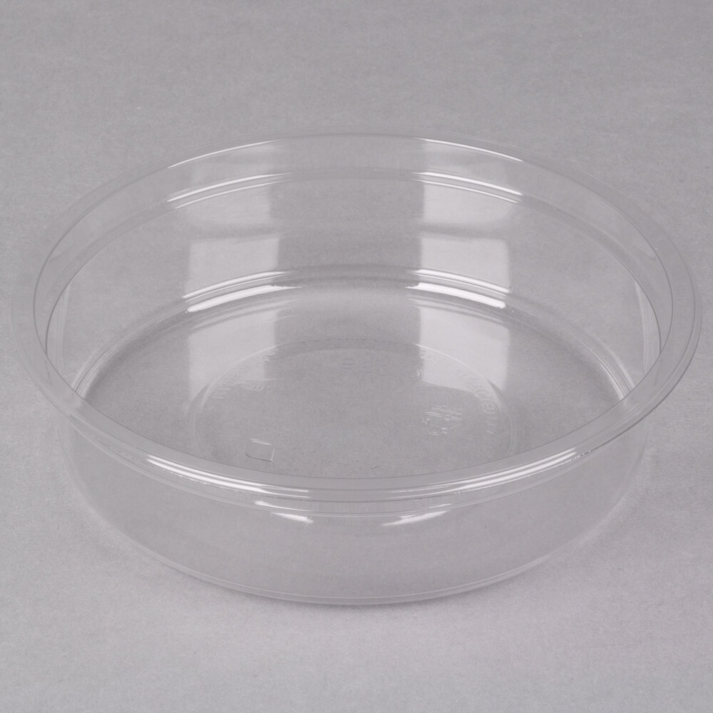 Genpak 10 oz. Clear Round Deli Container 50/Pack
