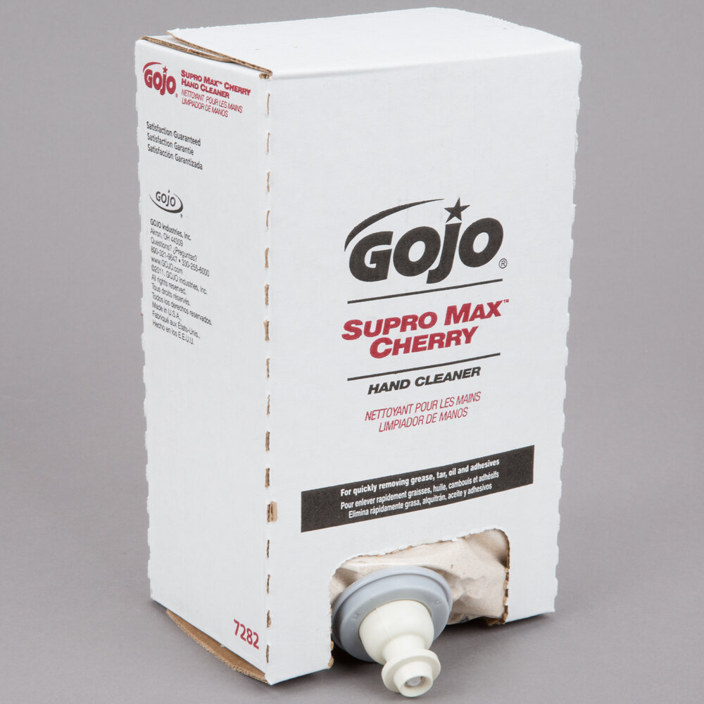 GOJO® 728204 TDX 2000 mL Supro Max Cherry Hand Cleaner 4/Case