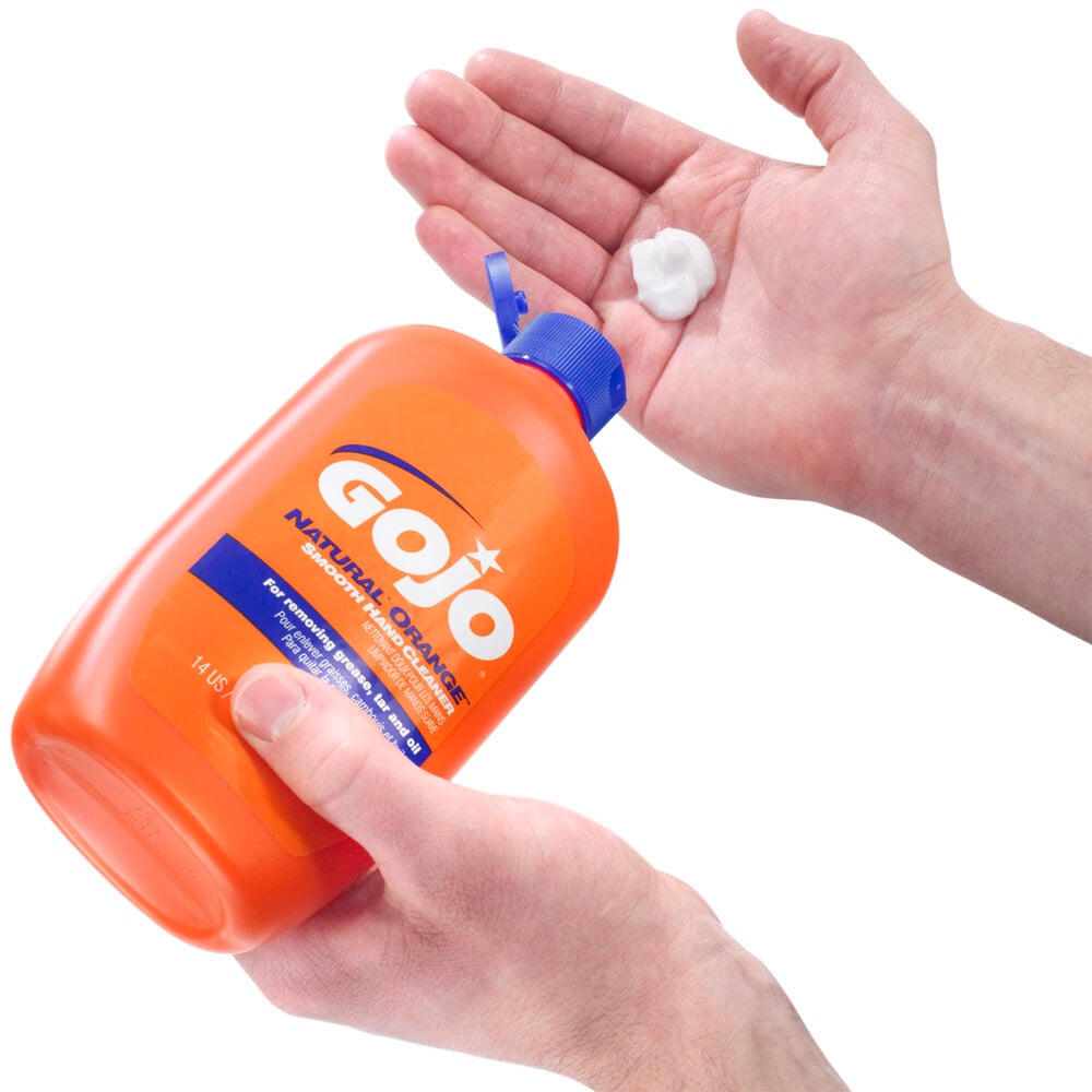 GOJO® 094712 14 oz. Natural Orange Smooth Hand Cleaner 12/Case