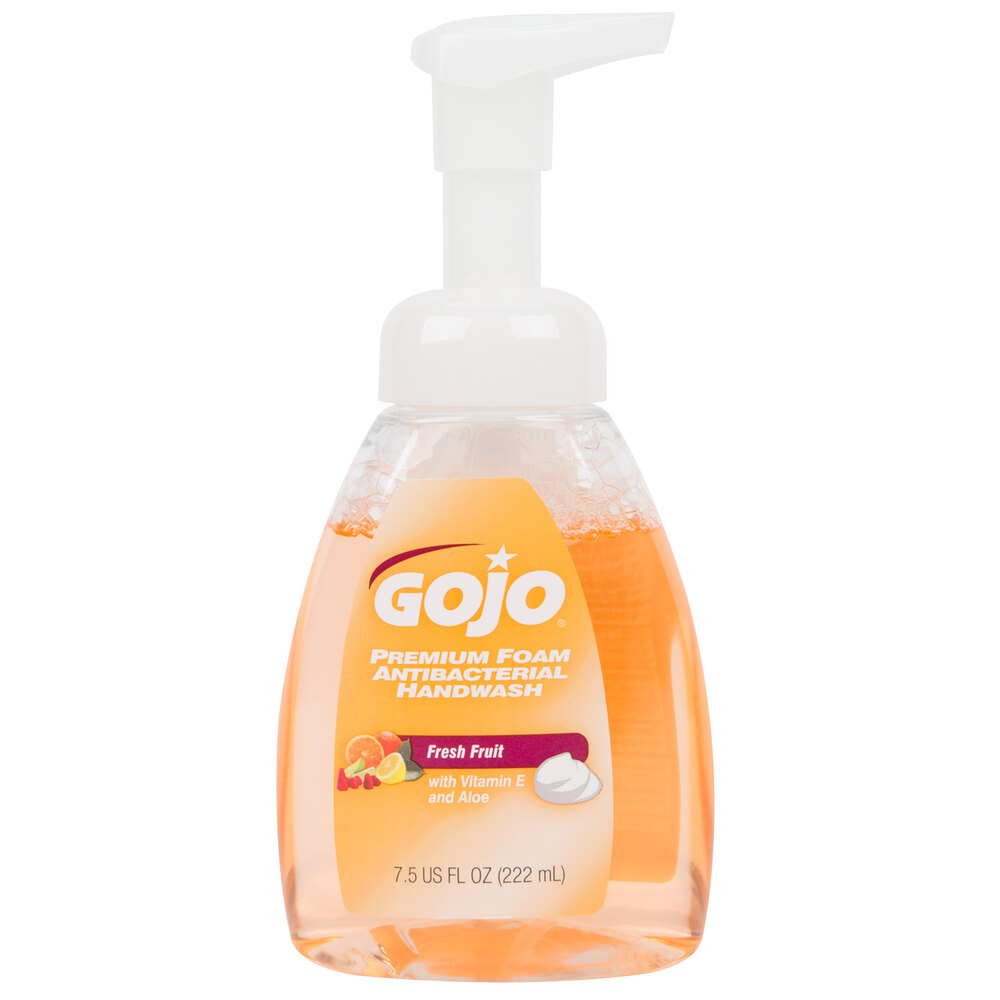 GOJO® 571006 Premium 7.5 oz. Fresh Fruit Foaming Antibacterial Hand