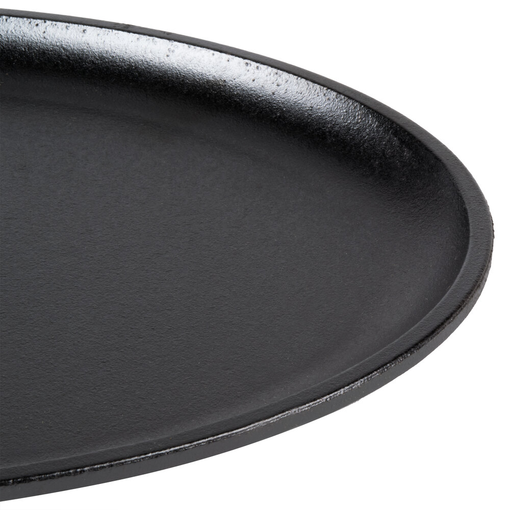 Lodge LJOSH3 13 7/8" x 10" Oval PreSeasoned Jumbo Fajita Skillet