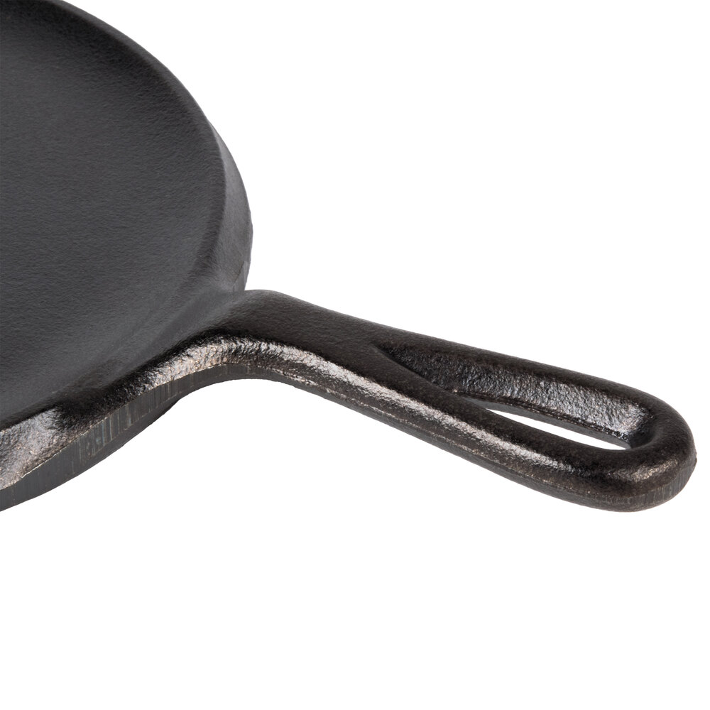 Lodge L8NG3 9" Shallow Round PreSeasoned Cast Iron Griddle with Handle