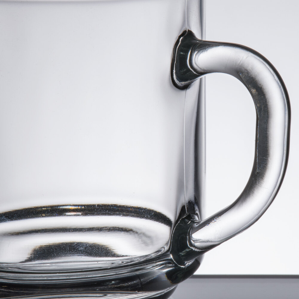 Arcoroc 06371 10 oz. Fully Tempered Glass Marley Mug by Arc Cardinal