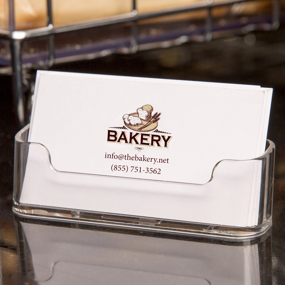 4 X 2 Acrylic Name Business Card Holder 4 X 2 Acrylic Name Business Card Holder