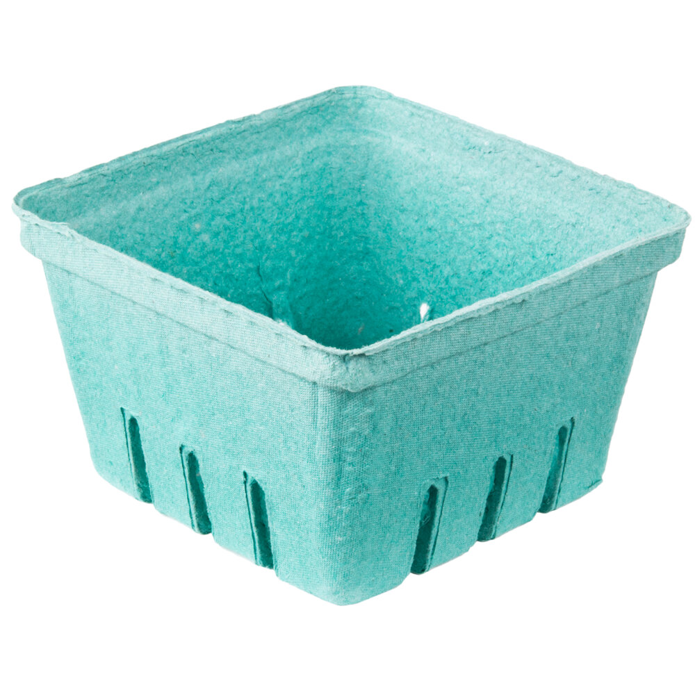 1 Quart Green Berry Basket 250/Case staurantStore