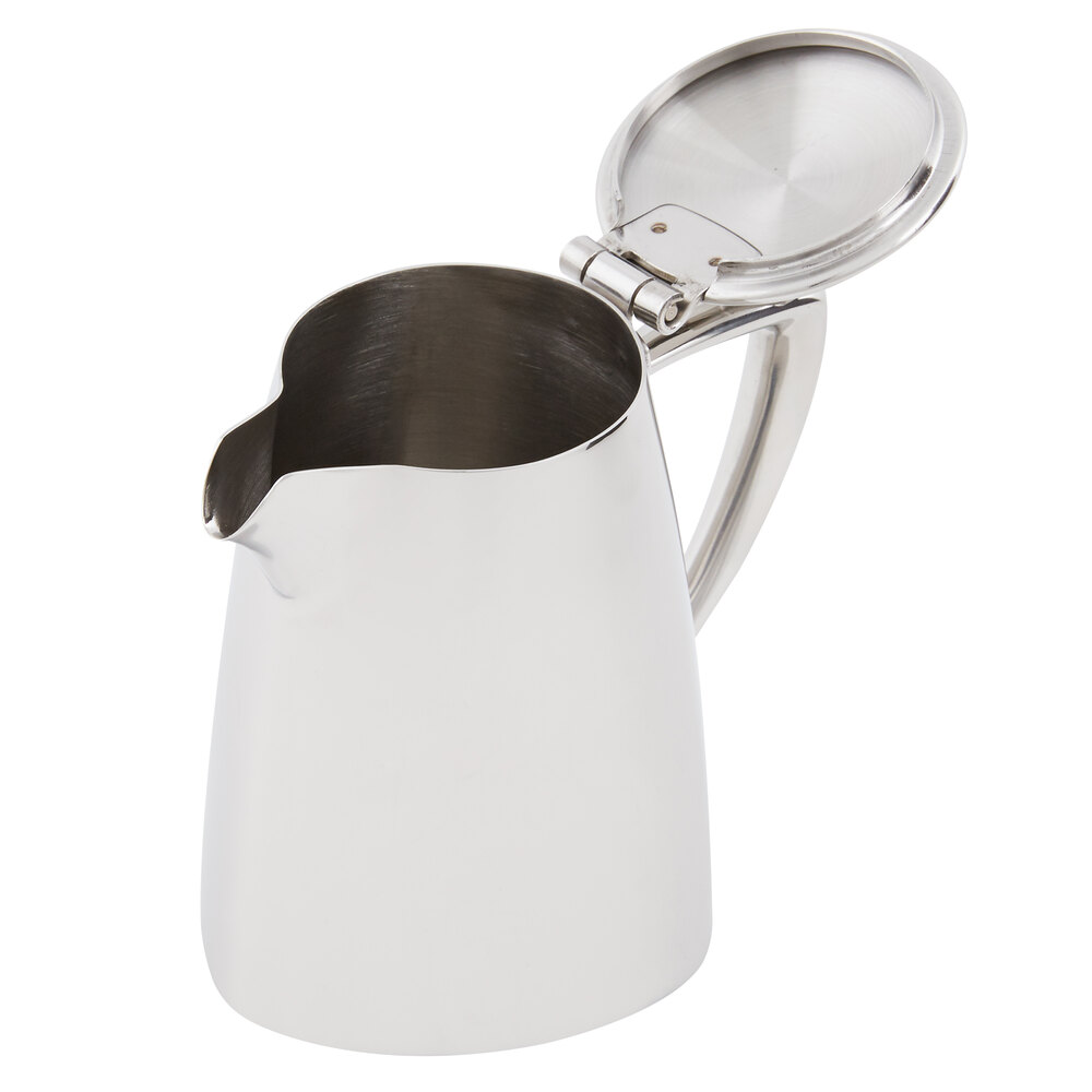Vollrath 46209 Triennium 9 oz. MirrorFinished Stainless Steel Creamer