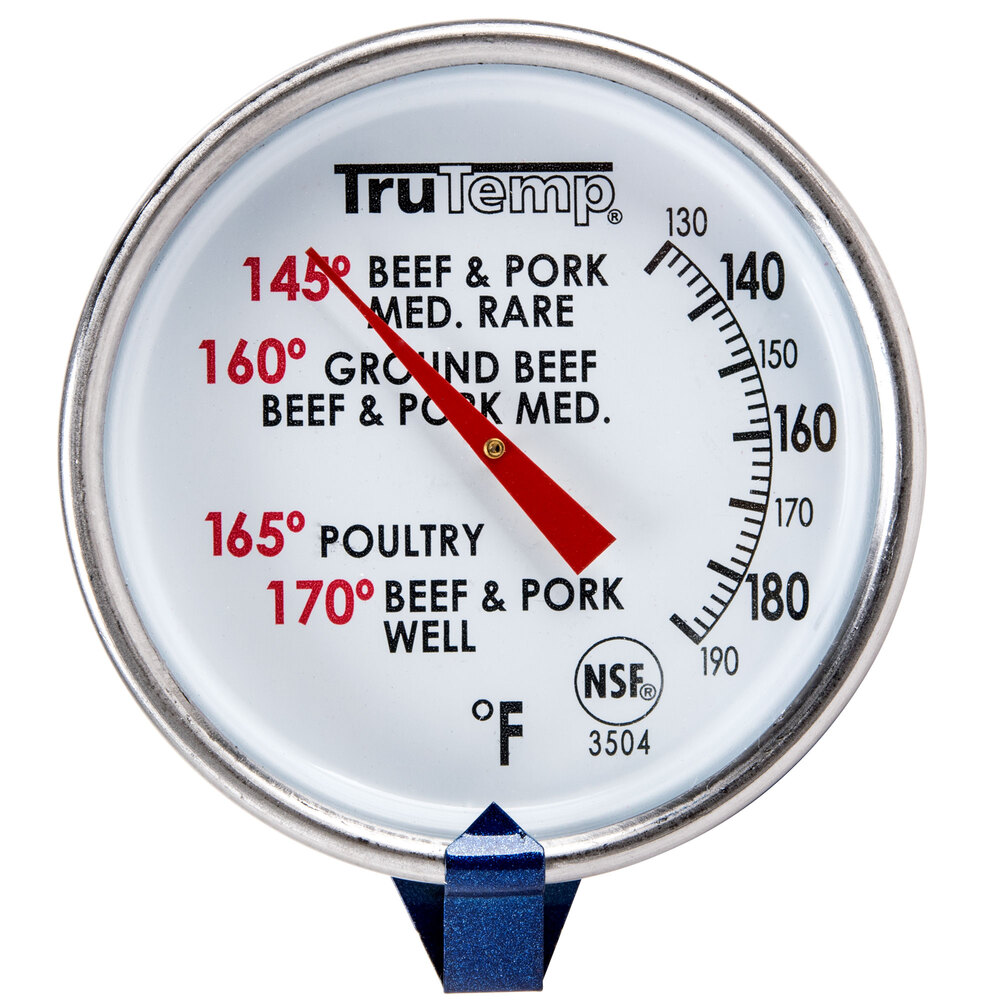 Taylor 3504 4 1/2" Probe Dial Meat Thermometer