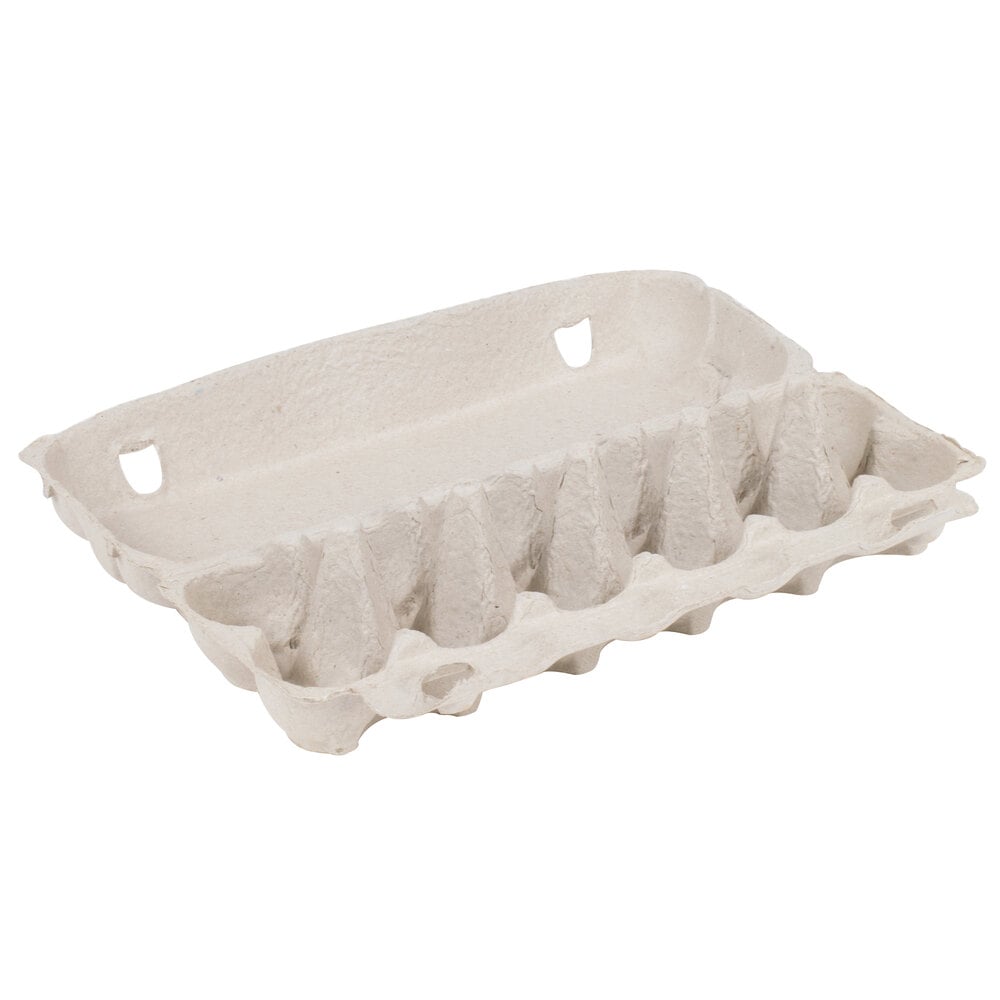 Empty Egg Cartons in Bulk (Natural Pulp) 240/Case