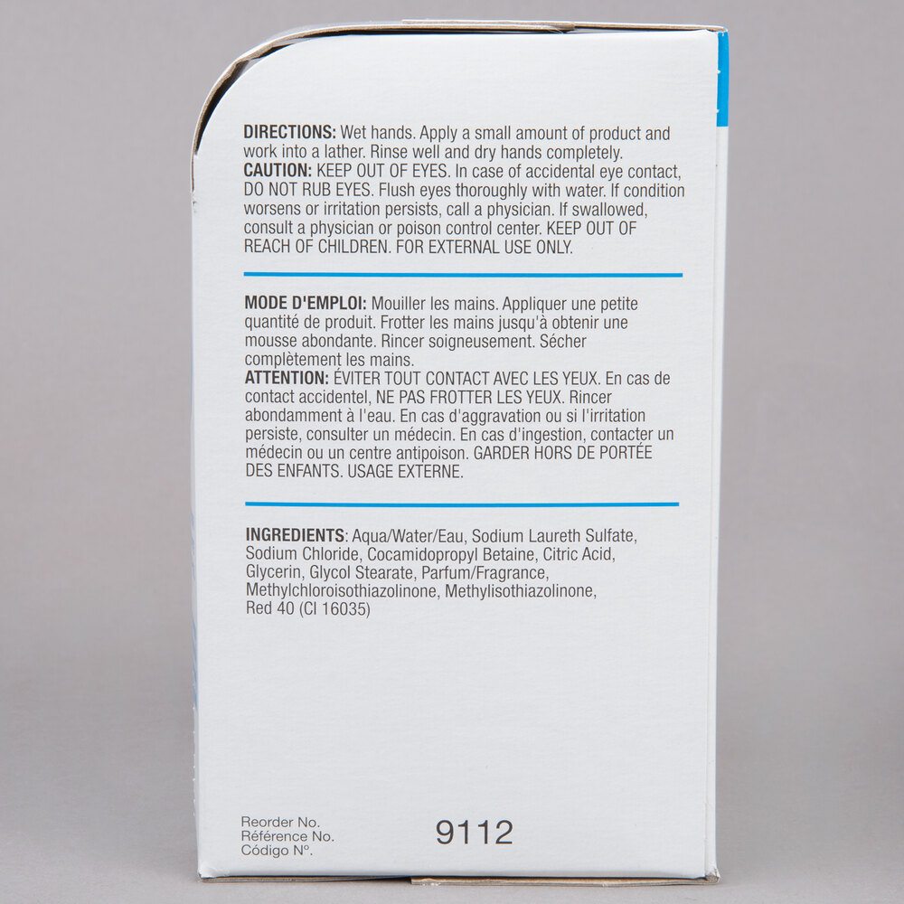 GOJO® 911212 800 mL Lotion Skin Cleanser 12/Case